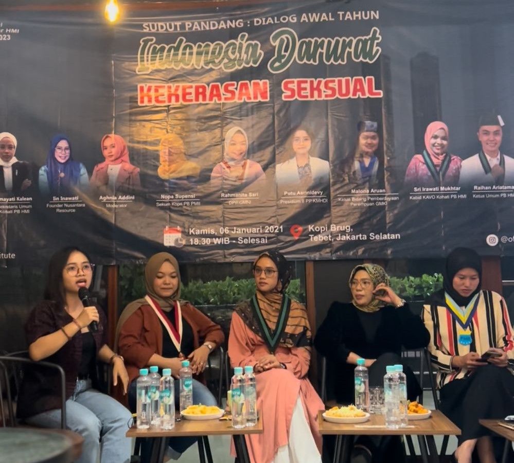 podiumnews.com-Darurat Kekerasan Seksual, KMHDI Desak DPR Segera Sahkan RUU TPKS